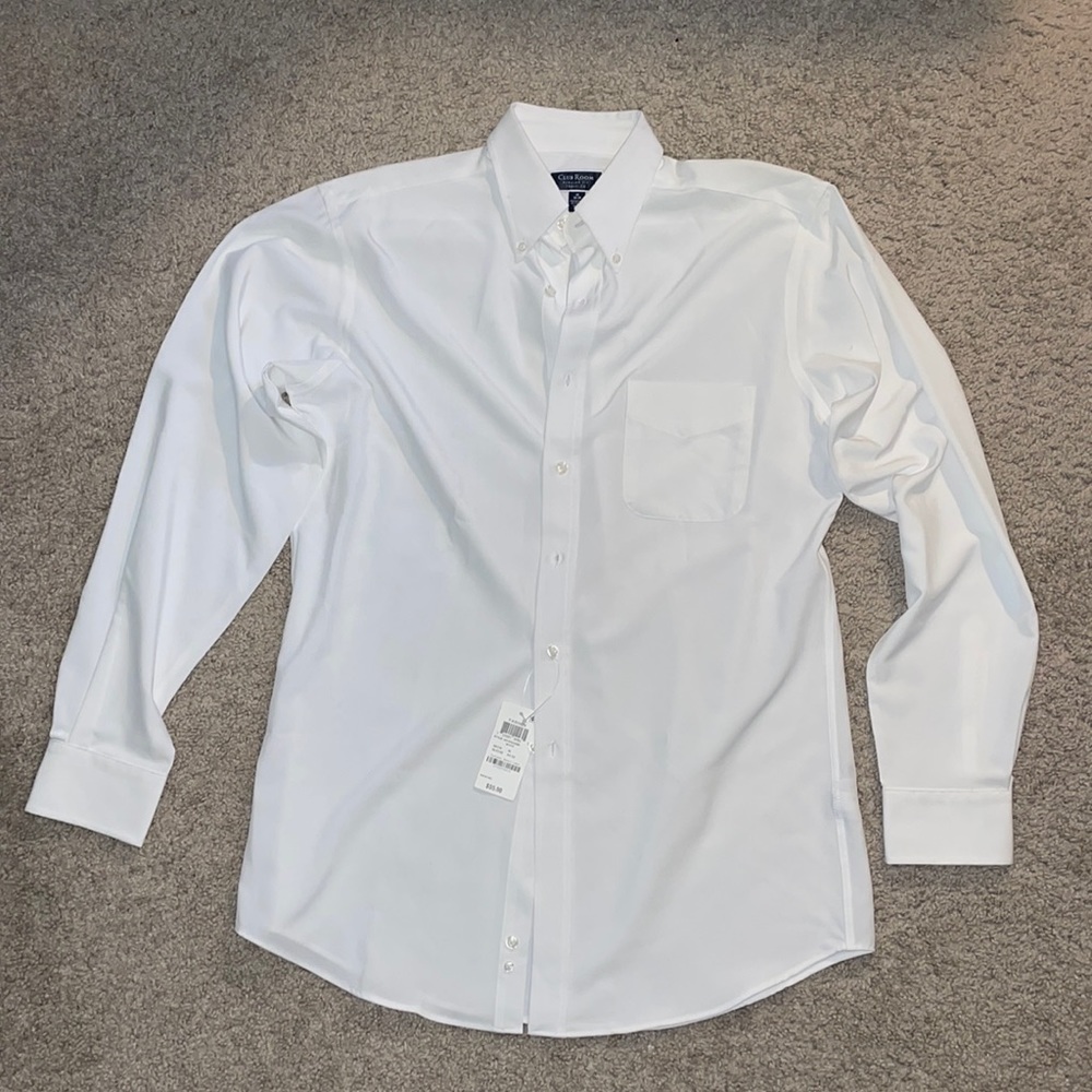 White Club Room Dress Shirt